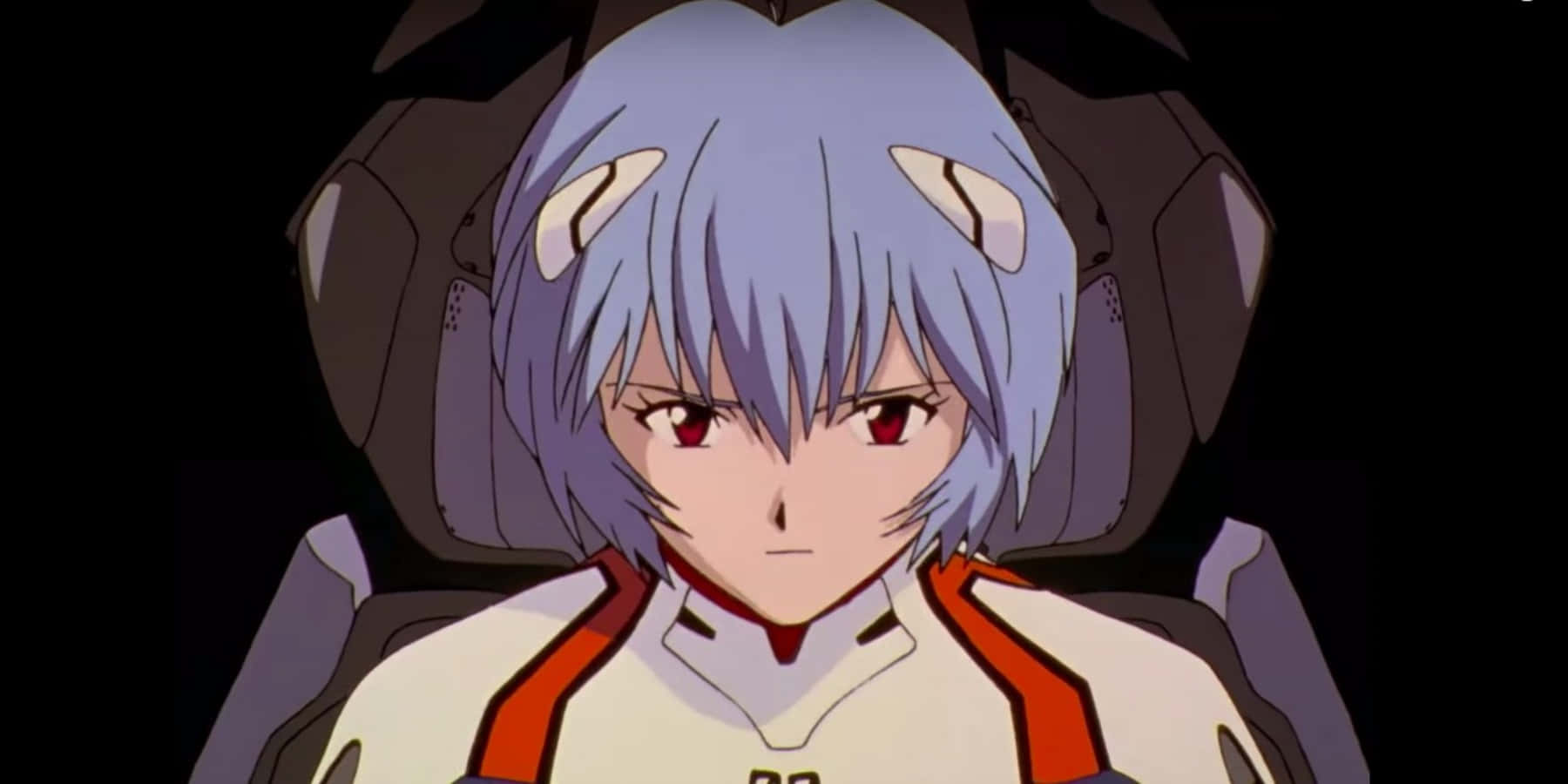 Улавяне на момент на затишие между Шинджи и Ева-01 в Neon Genesis Evangelion. Тапет