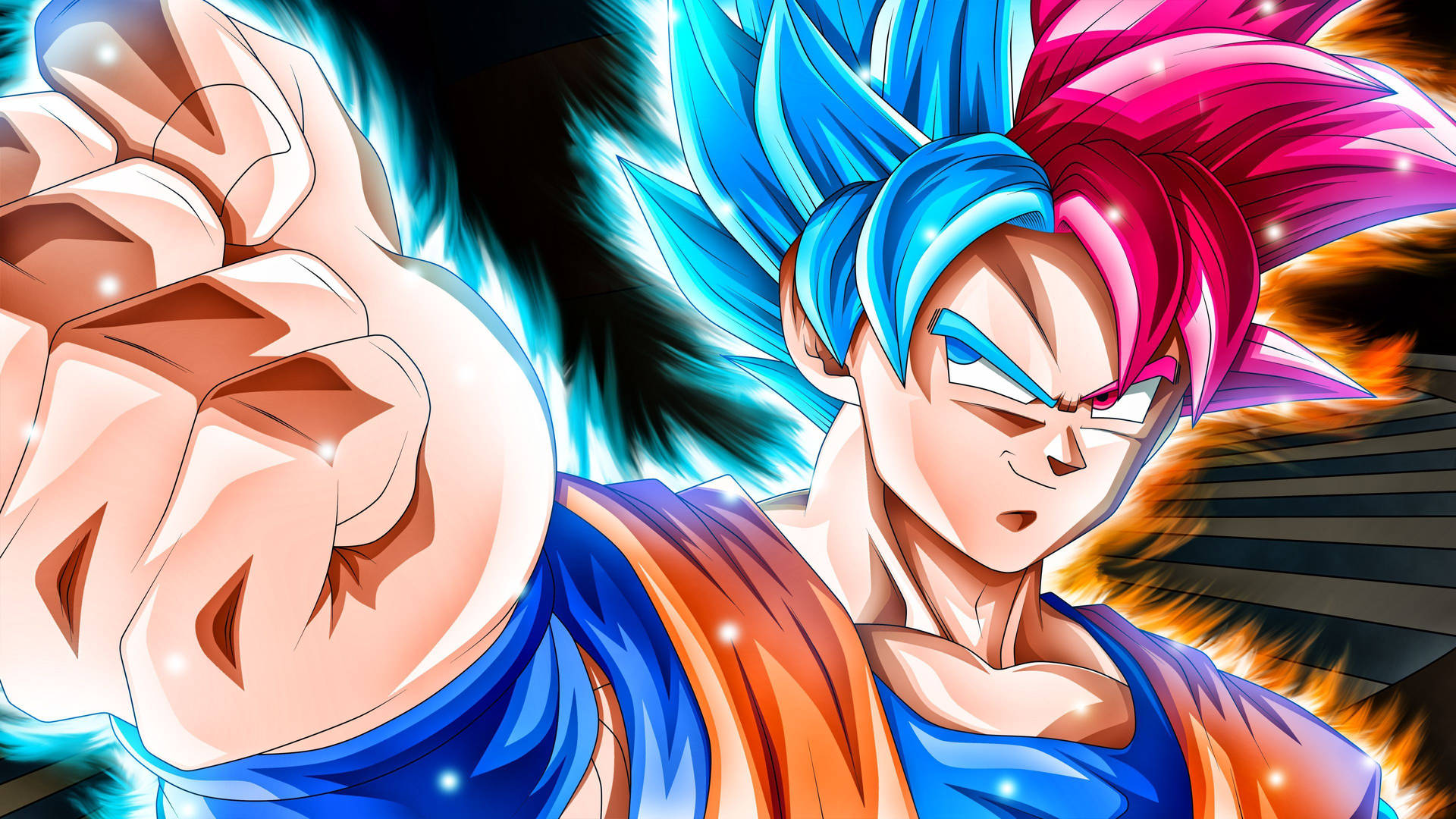 Ултра инстинкт син Гоку DBZ 4K