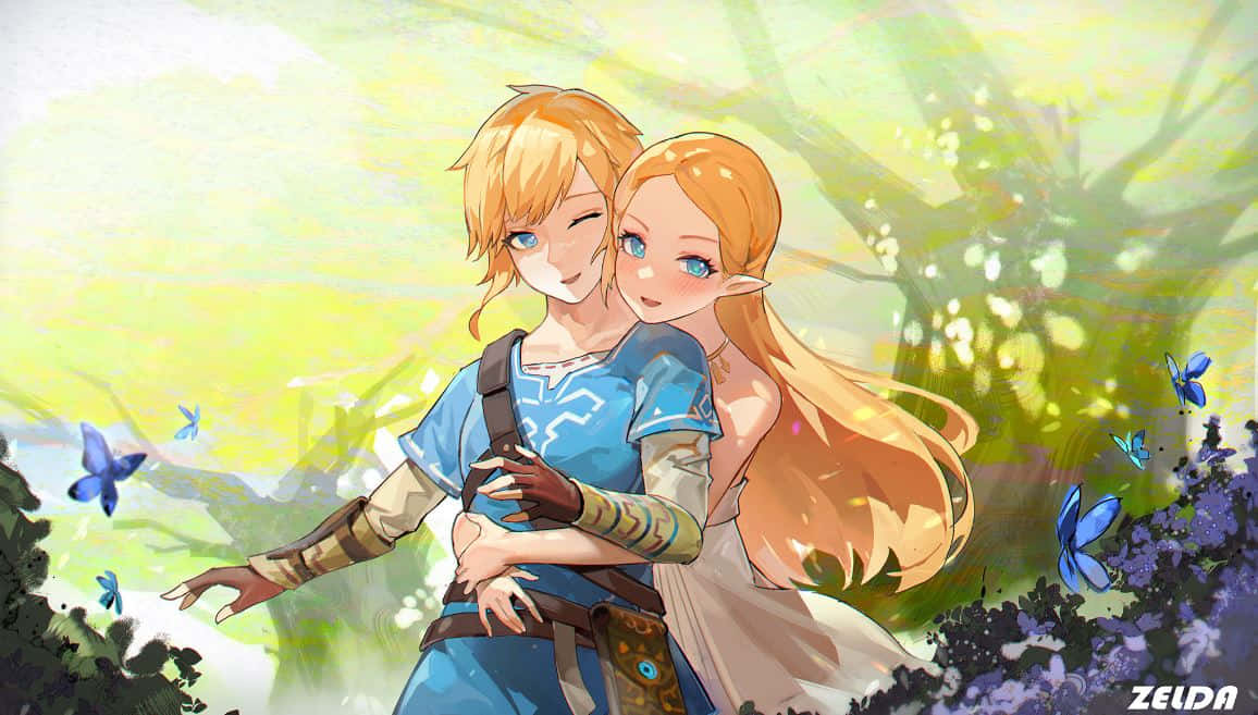 Фон Zelda Тапет