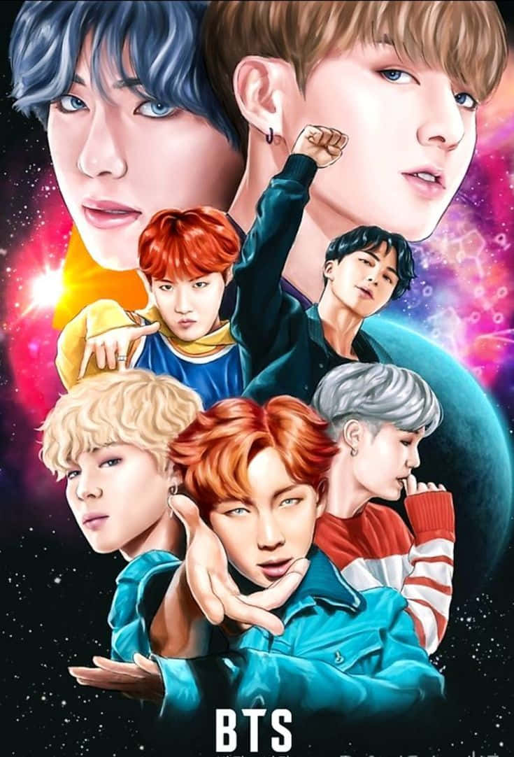 Фон на BTS Тапет