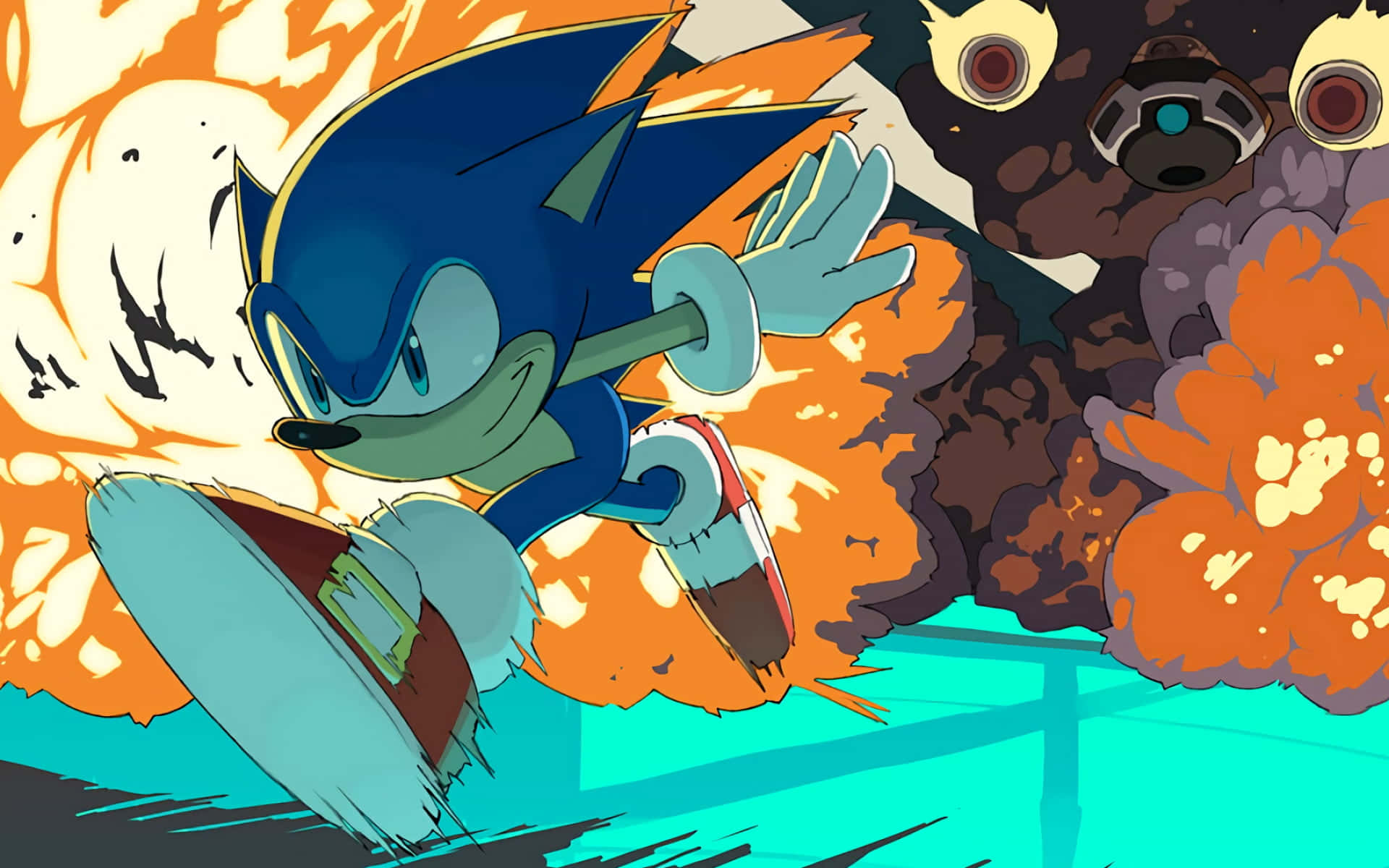 Фон на Sonic Тапет