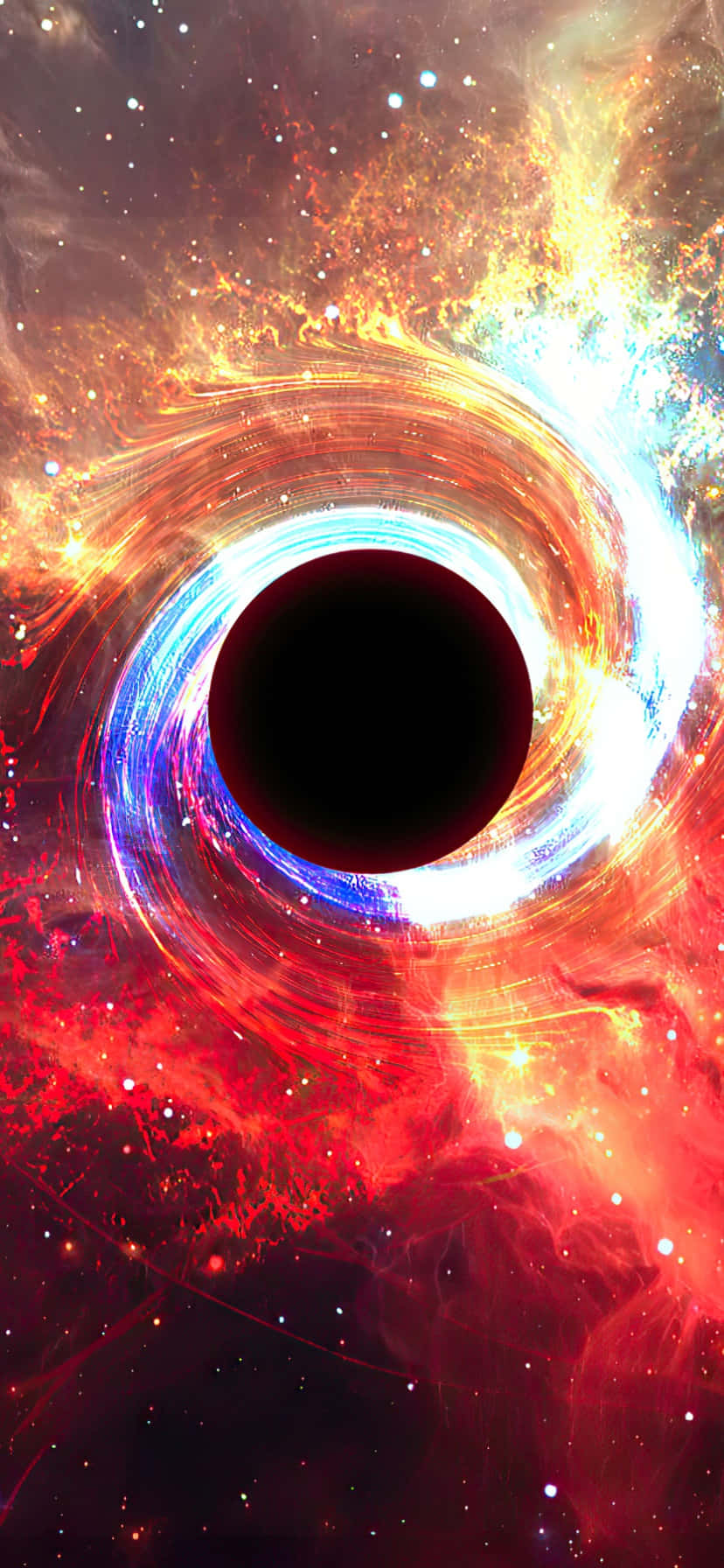 Фон на черна дупка Тапет