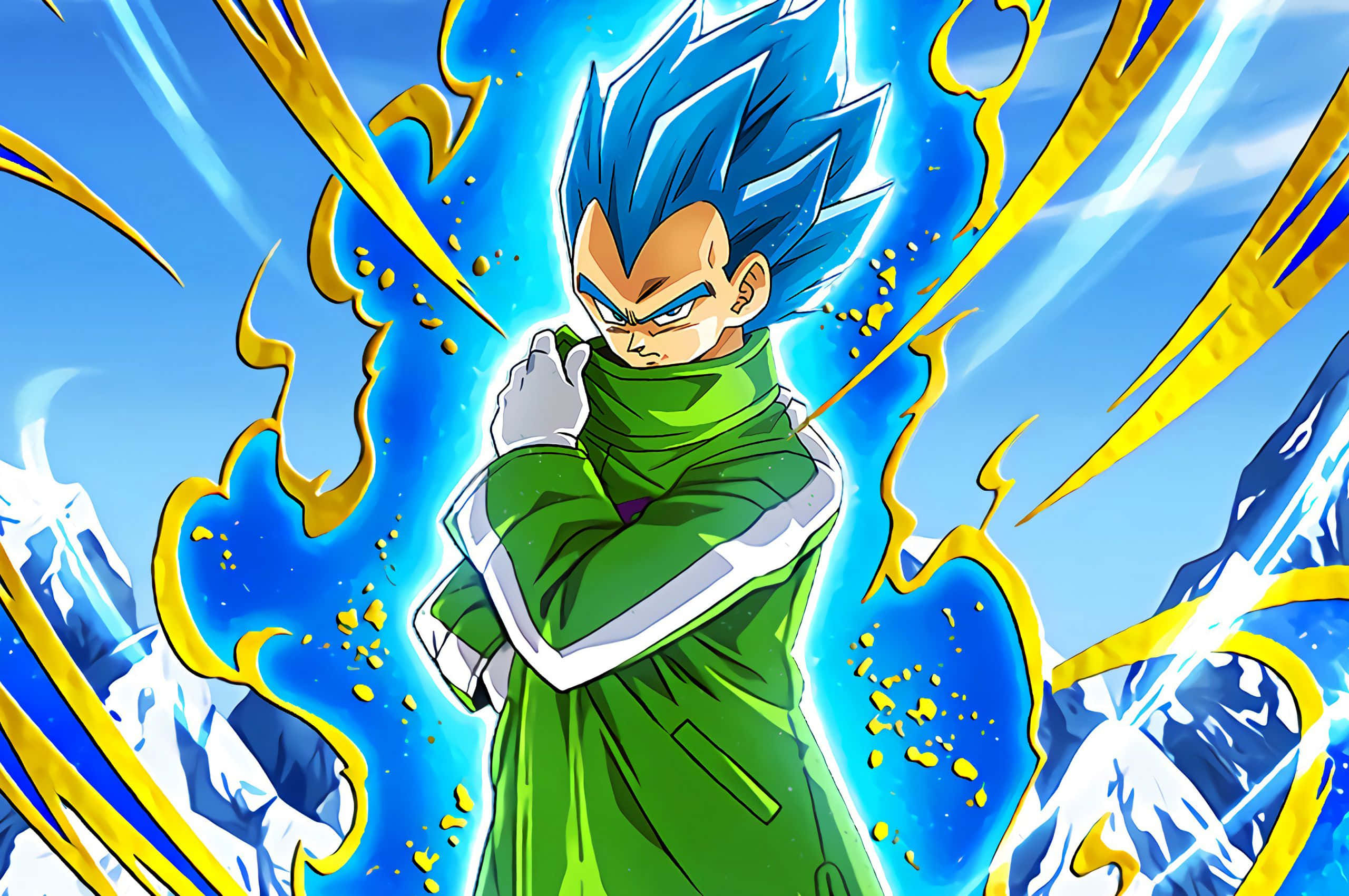 Фриза довежда Броли да се бие с Гоку и Вегета в Dragon Ball Super Broly Тапет