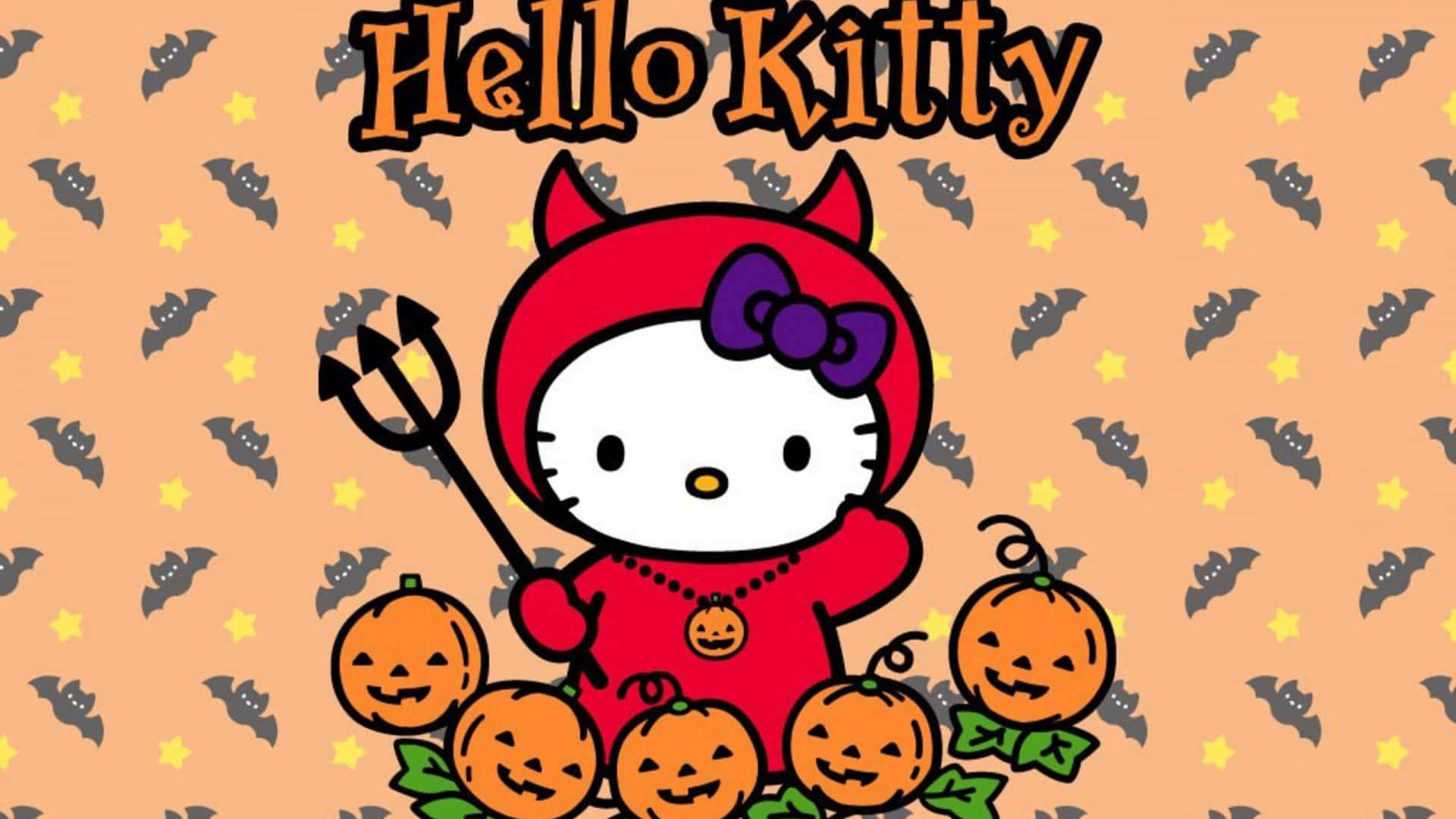 Хелоуинска Hello Kitty Sanrio профилна снимка Тапет