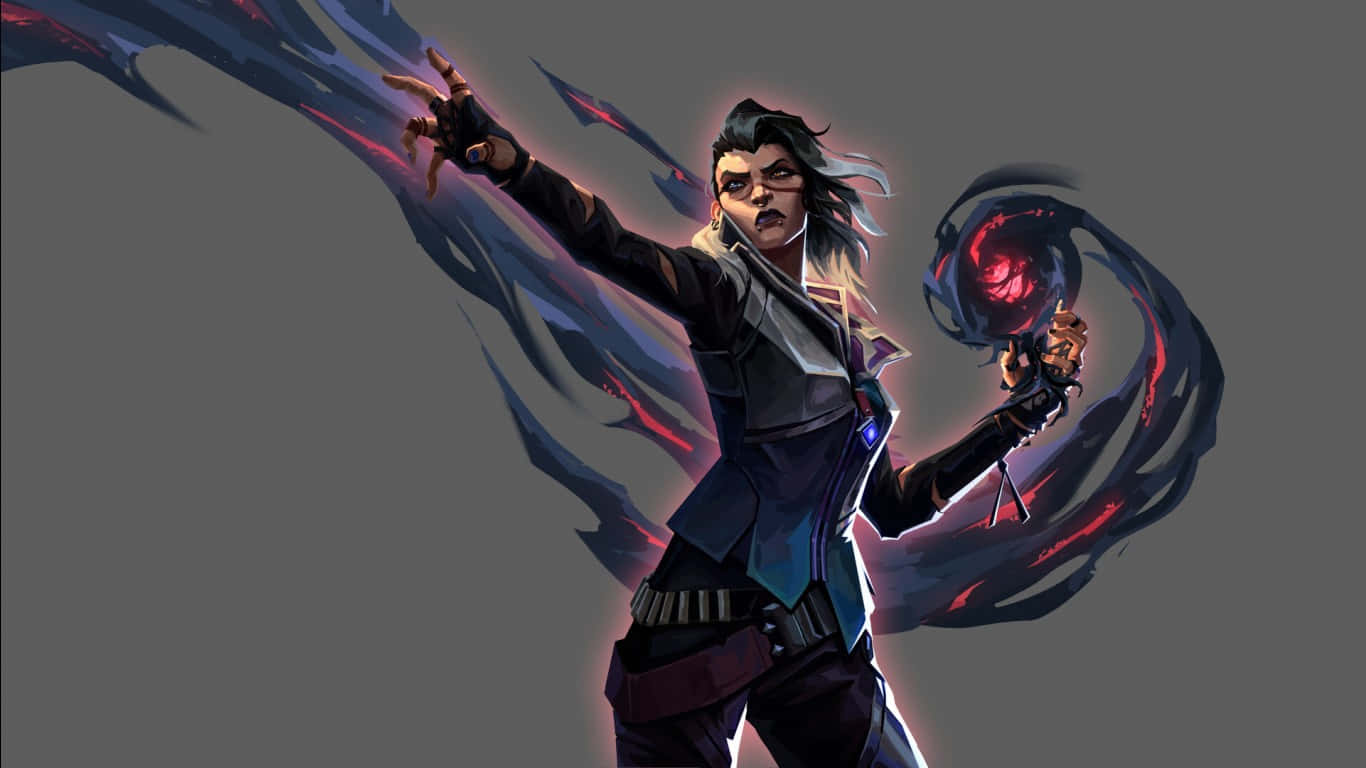 Цветова гама от новата игра Valorant на Riot Games Тапет