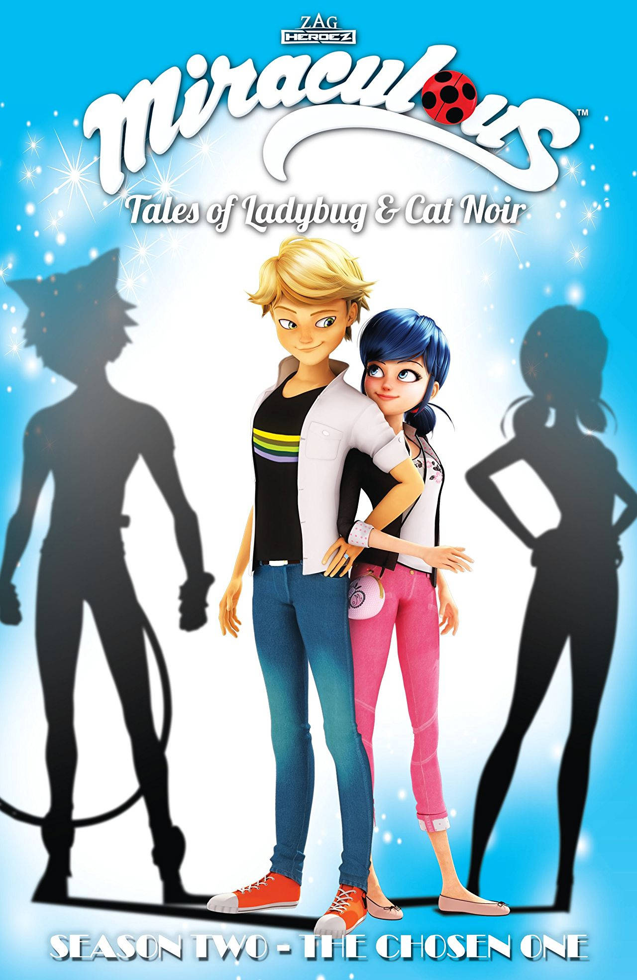Целувка на Ladybug и Cat Noir Избраникът Тапет