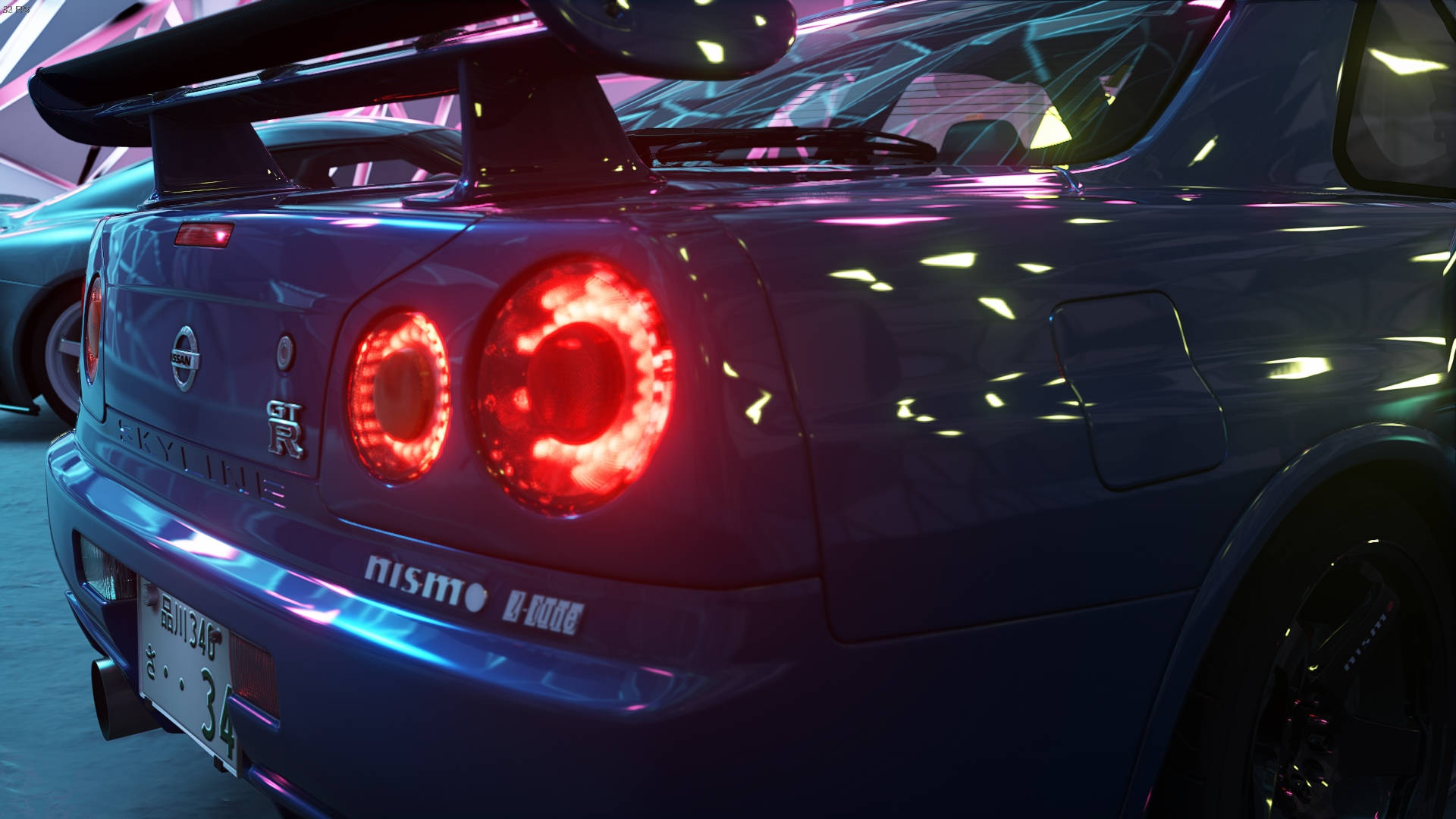 HD тапет на Assetto Corsa Skyline от видео игра | Фоново изображение
