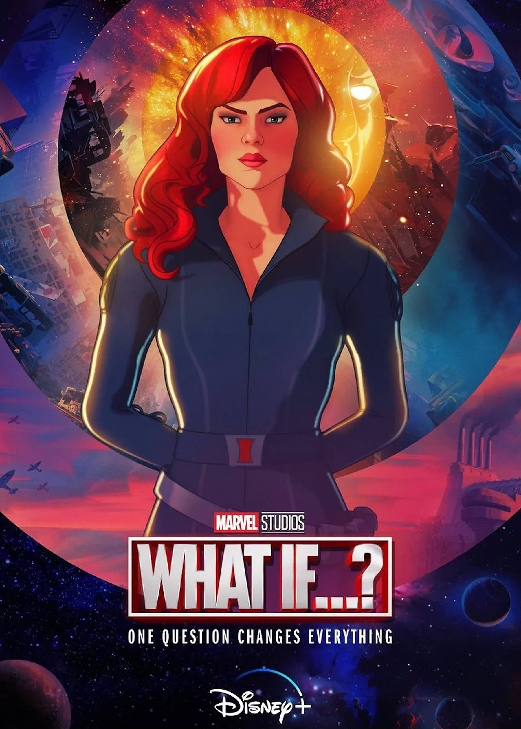 Черна вдовица Марвел What If Тапет