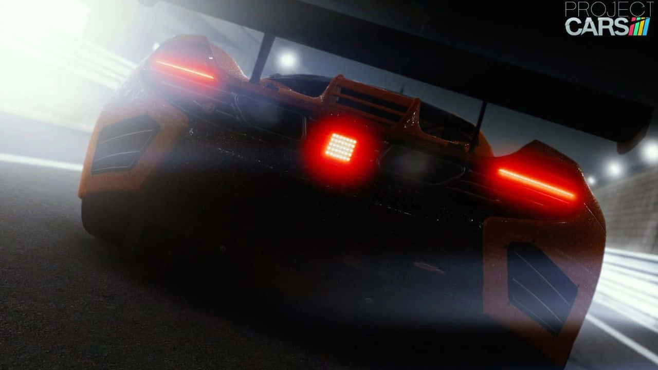 Черна кола 720p фон Project Cars Тапет