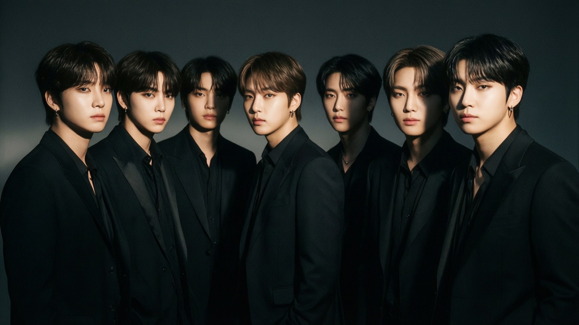 Черни костюми BTS Тапет