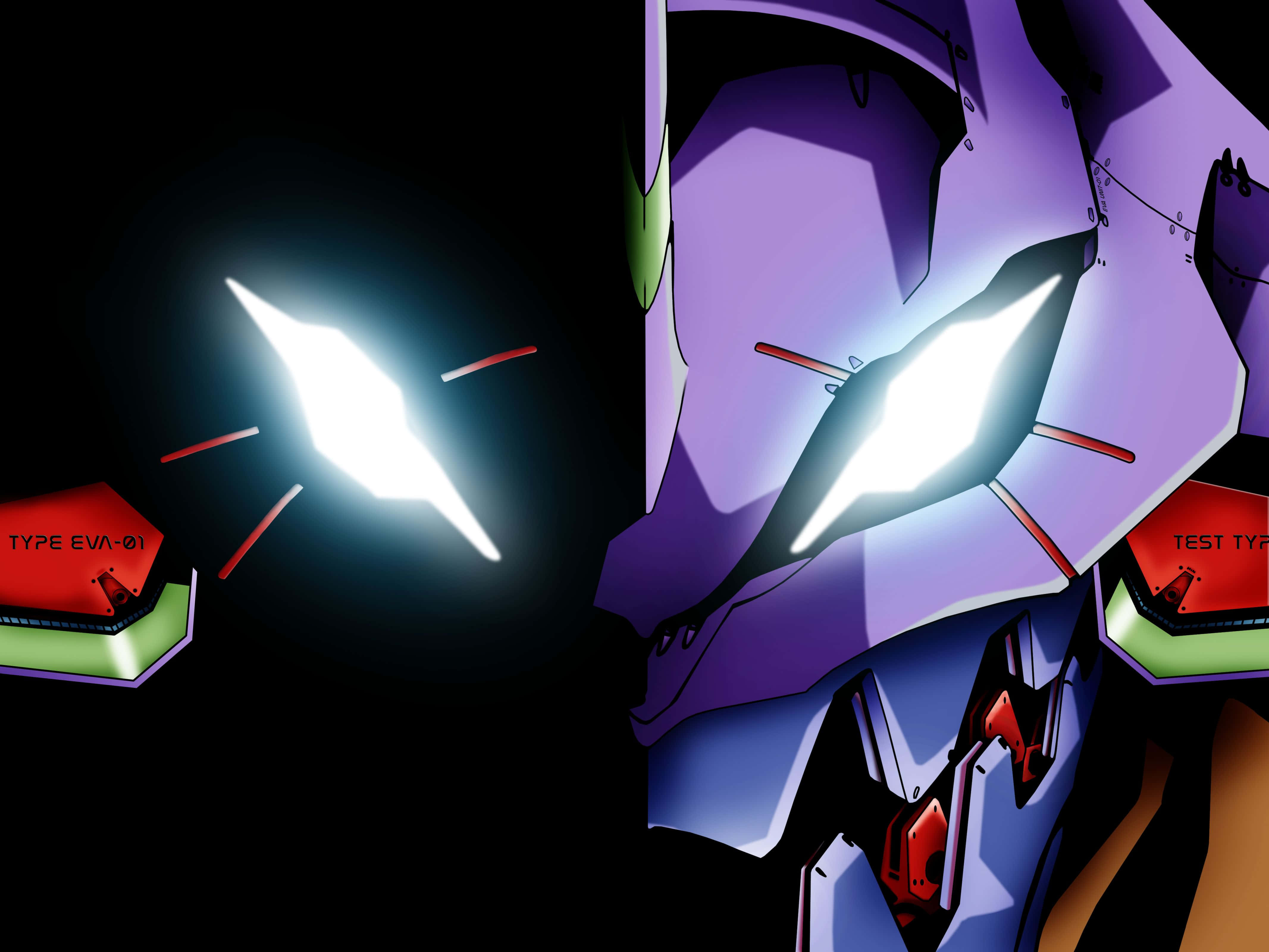 "Човешкото сърце прелива от емоции в Neon Genesis Evangelion" Тапет