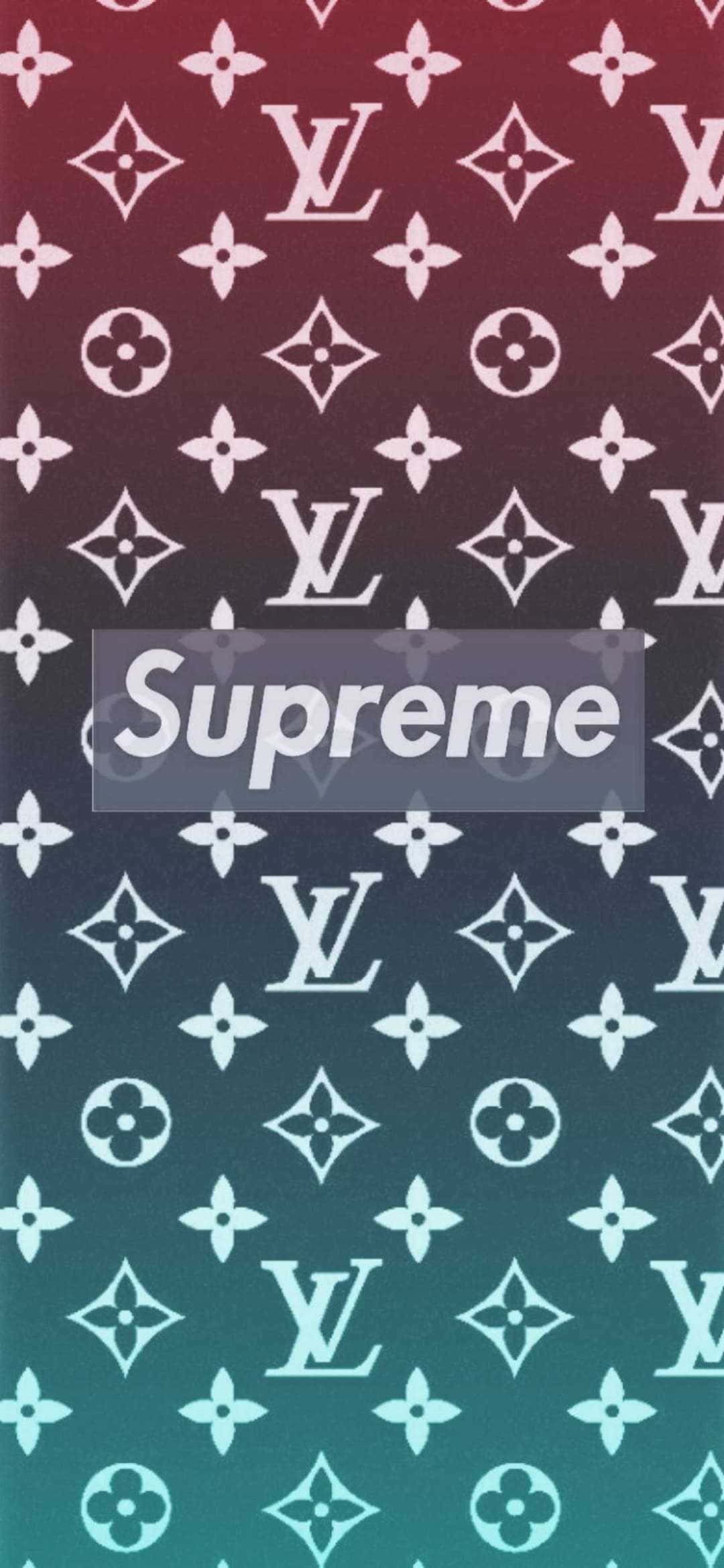 „Чувствай се свеж в Blue Supreme“ Тапет