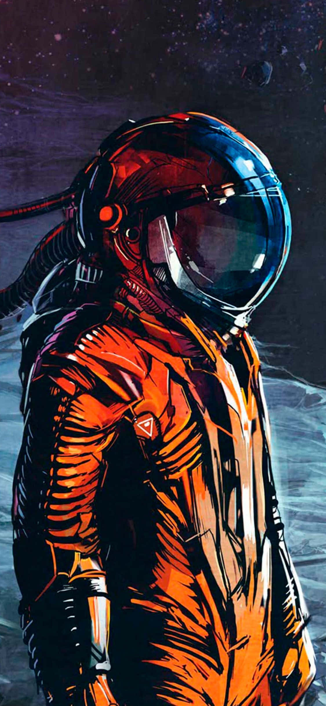 Чувствате ли се от друг свят? Вижте iPhone Astronaut! Тапет