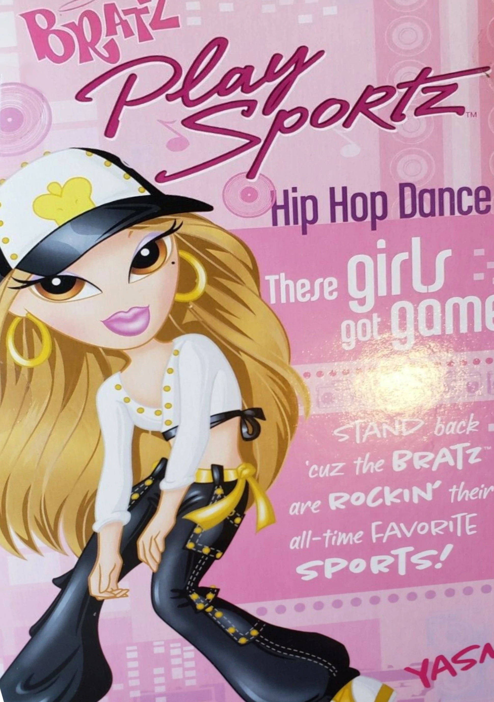 Ярка площадна забавление с естетика Bratz Тапет