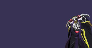 Ainz Ooal Gown Минималистично аниме — Минималистично аниме Тапет