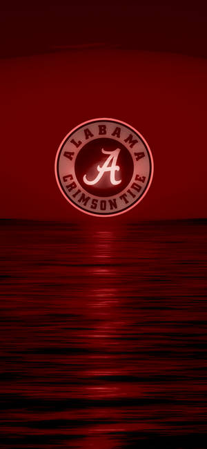 Alabama Crimson Tide тъмен залез тапет