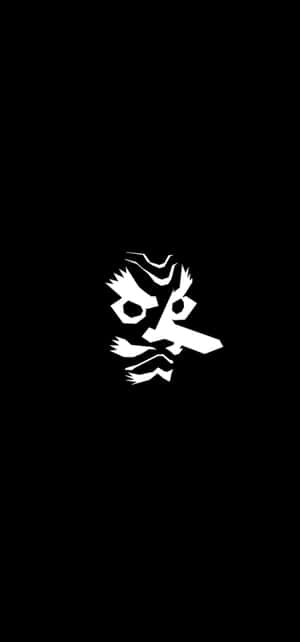 Amoled фон — Демон ловец маска Тапет