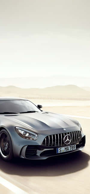 Фон за Android с AMG GT-R — POCO M8s Тапет