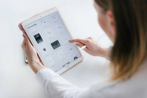 Apple iPad Pro в употреба — iPad Mini Тапет