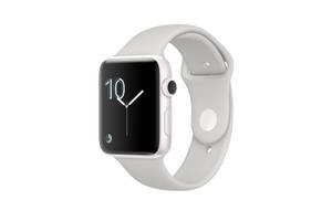 Apple Watch чист бял безел тапет — Apple Watch Тапет