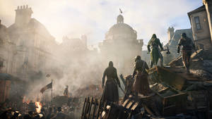 Assassin's Creed Unity Революция 4k гейминг тапет