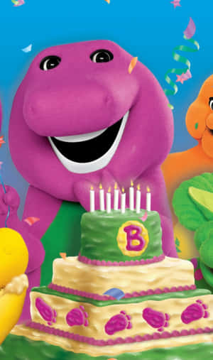 Barney снимки — Galaxy Tab A11 Тапет