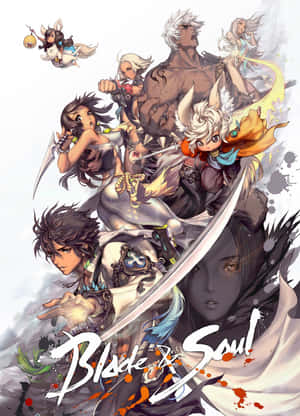 Blade And Soul аниме постер за видео игра — Аниме герои Тапет