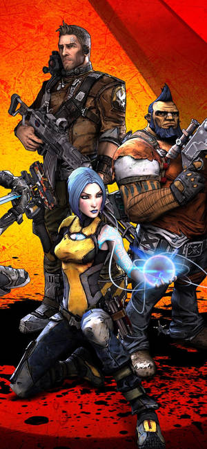 Borderlands Iphone — Galaxy A57 Тапет