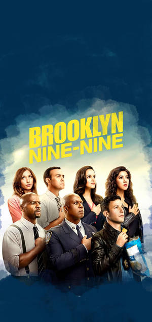 Brooklyn Nine Nine Blue Fan Art тапет.