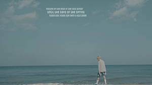 BTS Лаптоп Spring Day Текст — Bts лаптоп Тапет