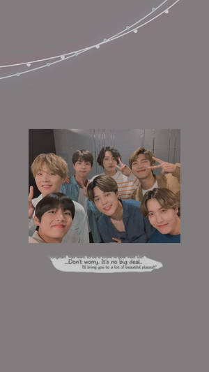 BTS Естетик Групи Уаки — Bts естетика Тапет