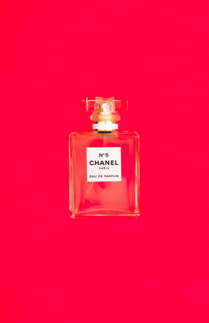Chanel No. 5 червена естетика тапет — Honor MagicPad4 Тапет
