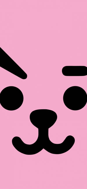Тапет Cooky Bt21 Full Face — iPhone 16e Тапет