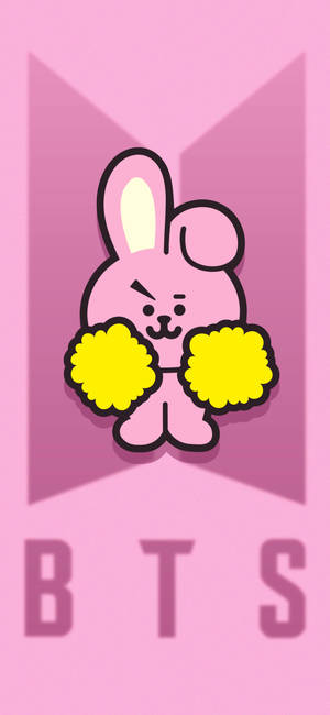 Cooky Bt21 Чирлидер тапет — iPhone 16 Pro Max Тапет