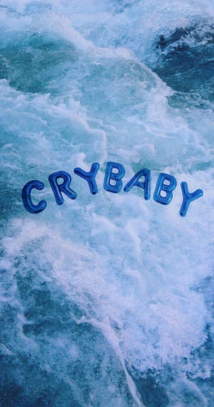 Crybaby Прост Син Естетичен