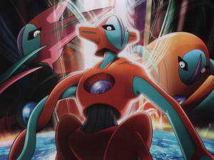 Deoxys Normalna, Napad i Odbrana Forme — Покемон Тапет