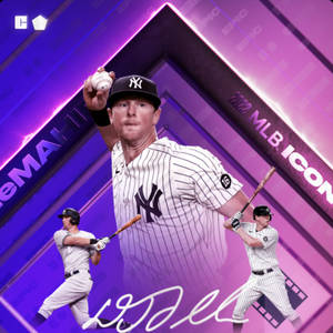DJ LeMahieu Лилав Постер — 1:1 Тапет