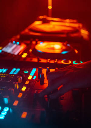 DJ музикален миксер еквалайзер тапет — OnePlus Pad 4 Тапет