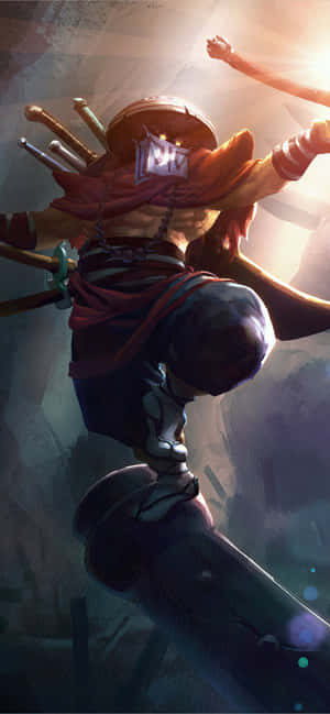 Dota 2 Juggernaut — 1284x2778 Тапет
