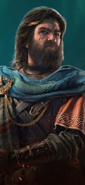 Iphone Xs Max Assassin's Creed Valhaha фон — Realme 15x Тапет