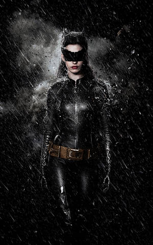 The Dark Knight Cat Woman Portrait wallpaper. — Galaxy Tab S10 Ultra Тапет