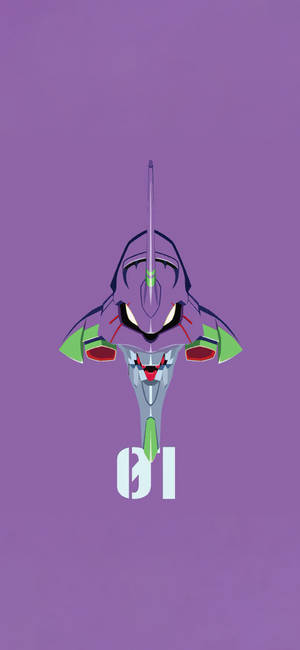 Evangelion Телефон — Galaxy A37 Тапет