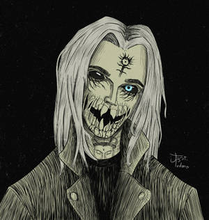 Ghostemane Чудовищен Стил — Pixel 10 Pro Fold Тапет