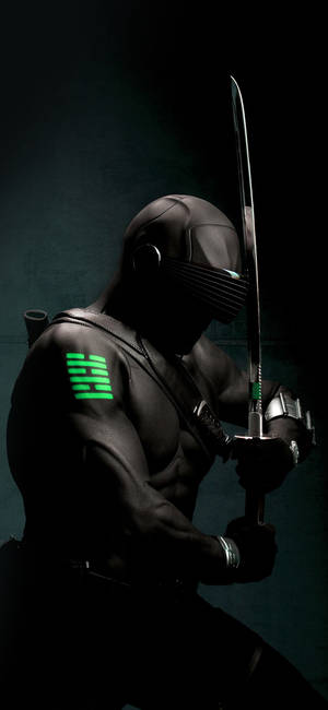 Тапет с GI Joe Snake Eye нинджа