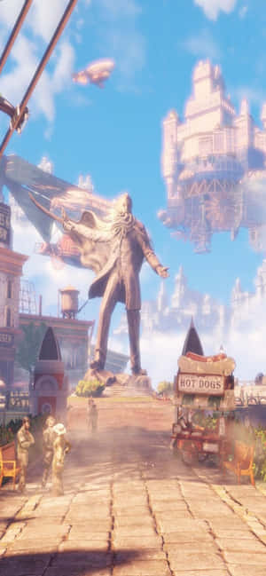 Iphone Xs Max Bioshock Infinite Фон — IQOO Neo Тапет