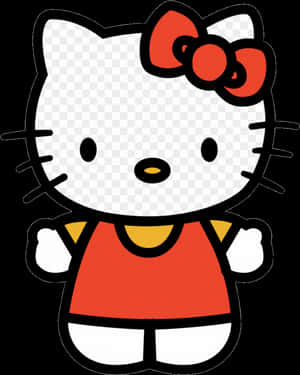Hello Kitty клипарт прозрачен PNG - Hello Kitty с червена рокля, PNG изтегляне — Sanrio GIF Тапет