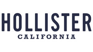 Hollister минималистичен чист логотип тапет — Chromebook Тапет