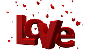 I Love You So Much Червен Текст Бял