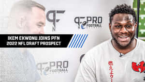 Ikem Ekwonu, възходяща звезда на NFL Draft — Американски футбол Тапет