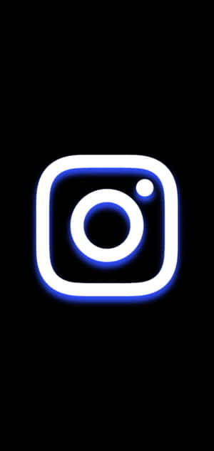 Instagram черен фон — iPhone 12 Тапет
